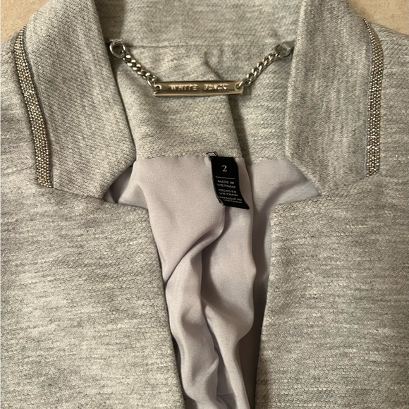 White House Black Market Chain Detail Blazer - Picture 2 of 10